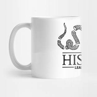 History: Learn or Repeat serpent black Mug